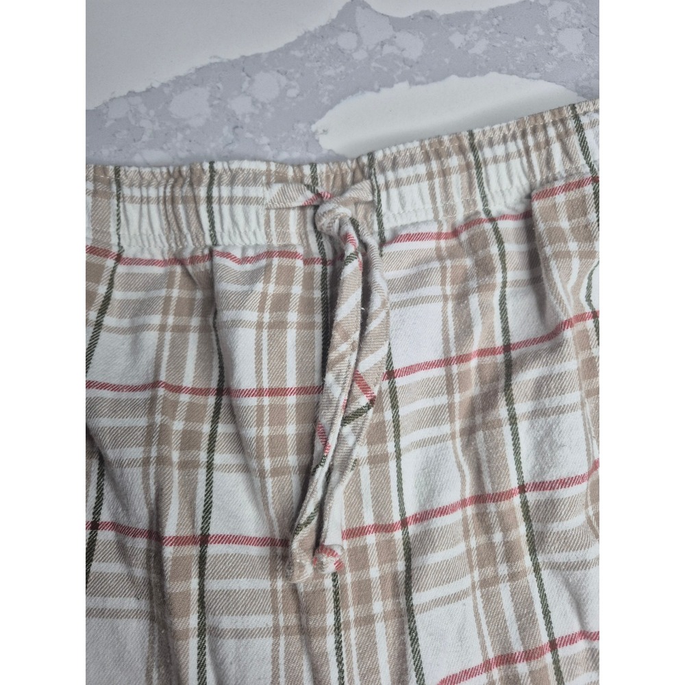 Disney Mickey Mouse Snowman Plaid Pajama Set Women's Long Sleeve top and bottoms - Picture 13 of 16